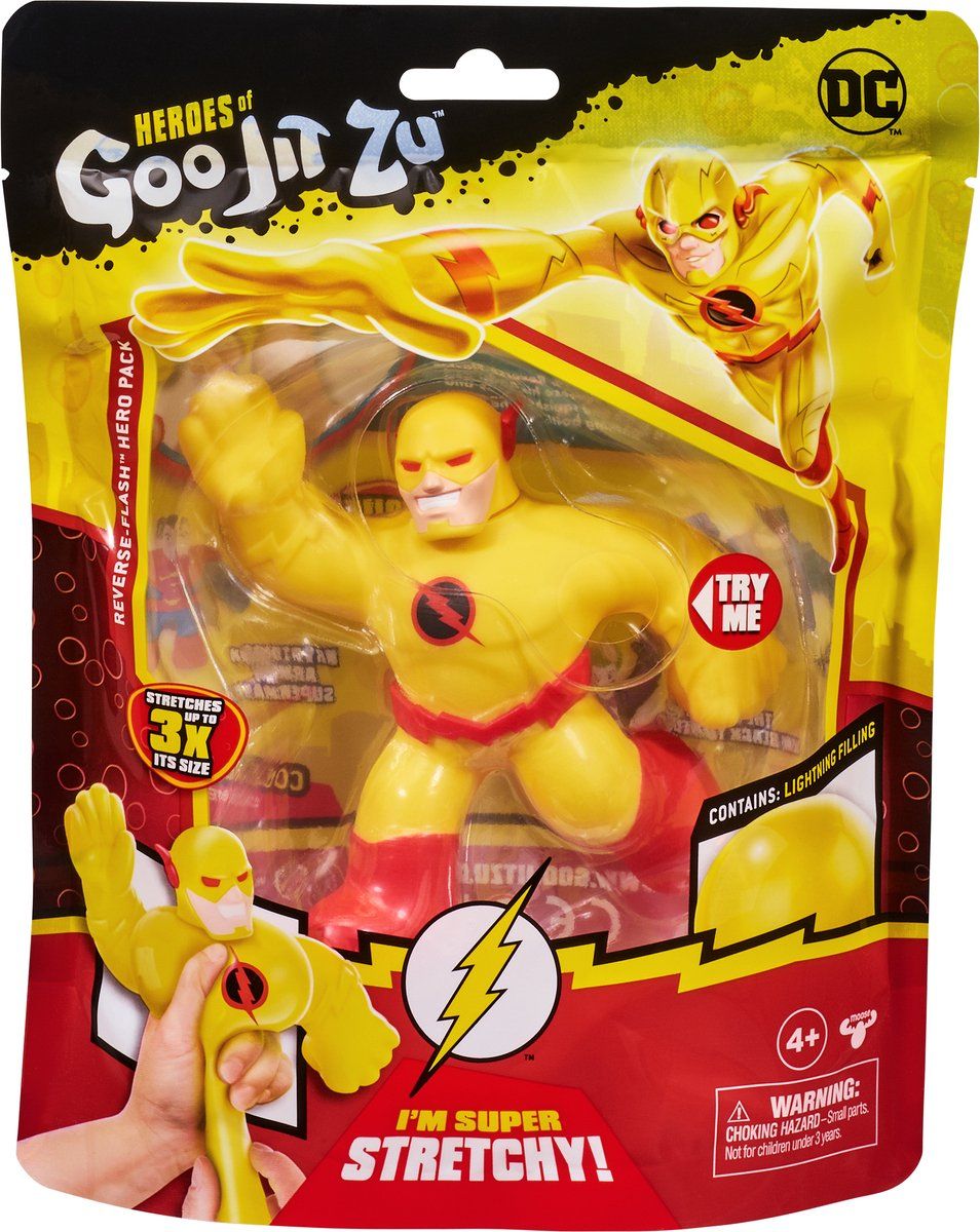 Goo Jit Zu DC Superhelden Set - Reverse Flash