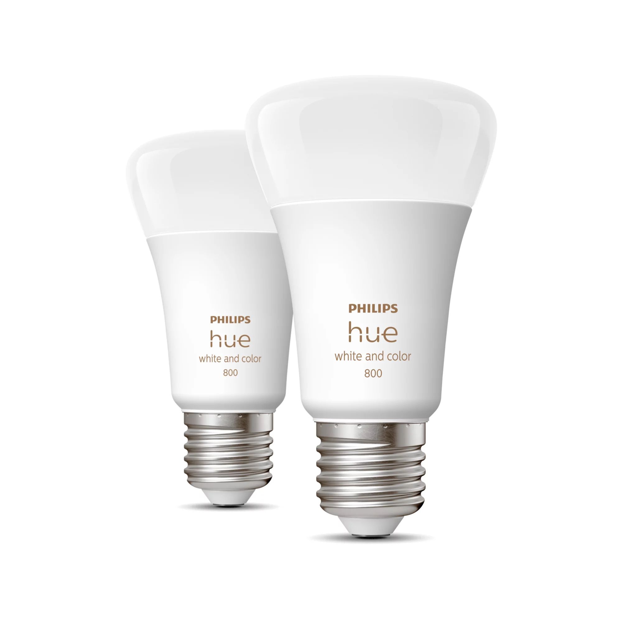 Philips Hue White and Color Ambiance A60 E27 Smart Bulb 2-Pack