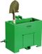 VEVOR Ballastbak 3-Punts Categorie 1 Tractor Quick Tach Hitch Contragewicht Vert