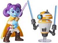 Hasbro Star Wars Young Jedi Adventures Pop-Up Lightsaber Duel Lys Solay & Training Droid