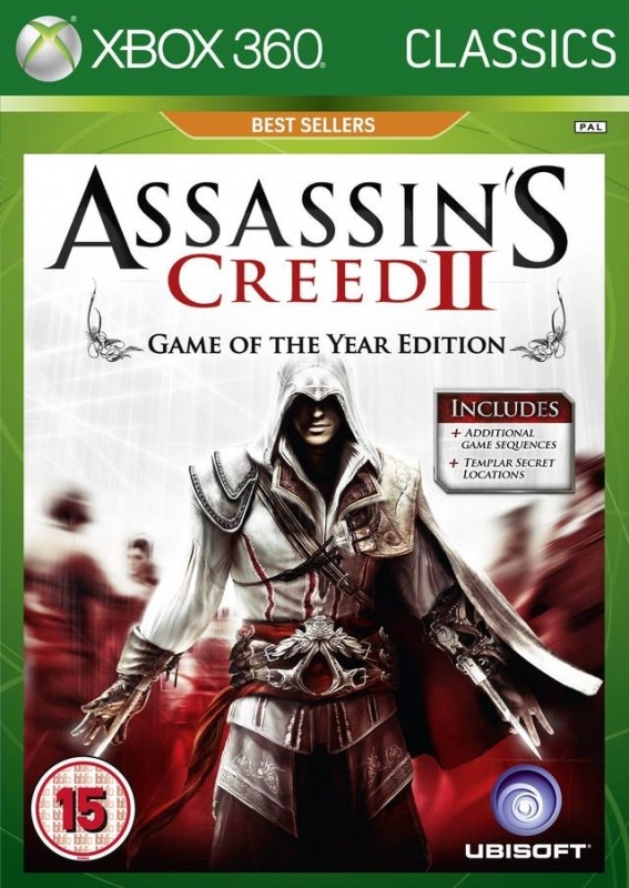 Ubisoft Assassin's Creed II Game Of The Year Edition XBOX 360 Xbox 360