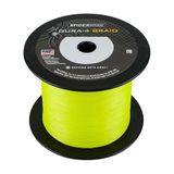 SPIDERWIRE Dura 4, gevlochten vislijn met 4 strengen, soepel, extreem sterk, voelvol en zeer goedkoop, geel, 1800 m