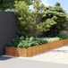 Maison Exclusive - Jardinière surélevée 960x100x36 cm, version acier Corten