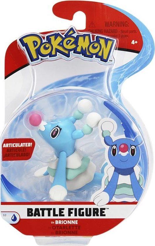 Pokémon Pokemon Battle Figure - Brionne - 6 cm - PVC - Multi