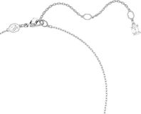 Swarovski Matrix Tennis Ketting Vrouwen Zilverkleur Metaal PVD 49 cm