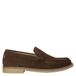 BOSS suède loafers - bruin