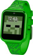 Accutime Minecraft Smartwatch Kinderen - Selfie Camera, Foto & Video - Groen