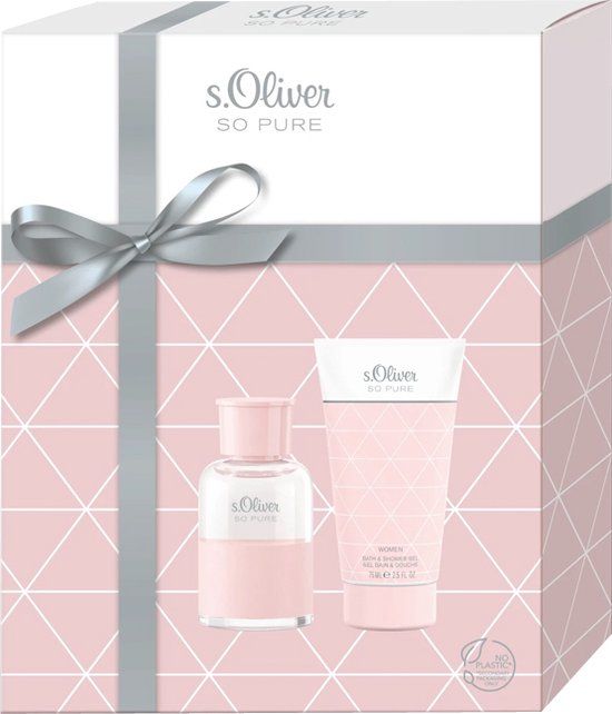 s. Oliver So Pure Women Gift Set - Eau de Toilette 30 ml + Shower Gel 75 ml