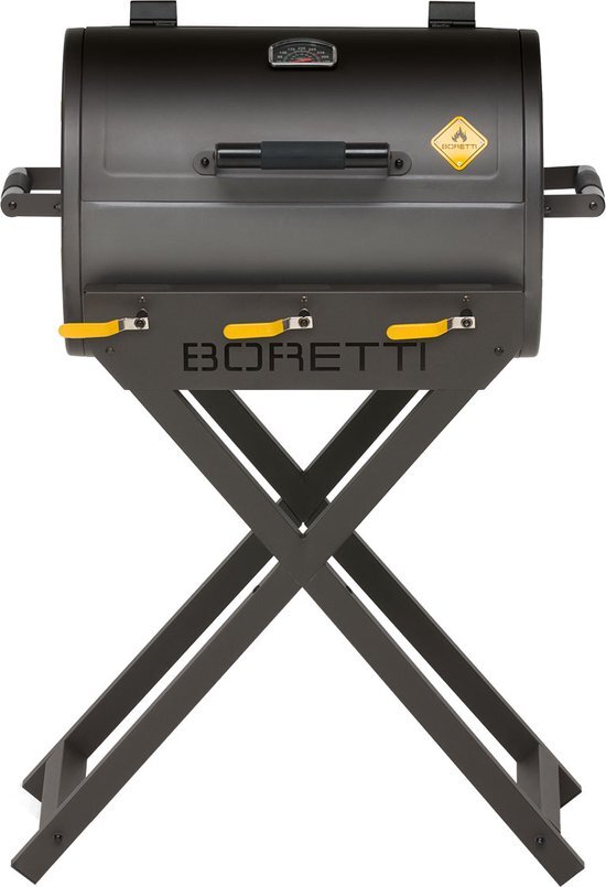 Boretti ADDIZIO gasbarbeque / grijs / staal / rechthoekig