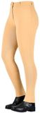 Saxon Weatherbeeta Damesrijbroek Saxon Warm Up Beige Maat 38