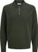 JACK&JONES JJEEMIL KNIT POLO HALF ZIP LS NOOS Hommes Pulls en maille Duffel Bag M