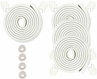 HIMRY® KXD7000 Set 4X, 20 m, randbescherming en 32 hoekbeschermingen