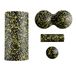 HMS Massage Rols en Ballen Set - 4 Stuks - Zwart-Geel