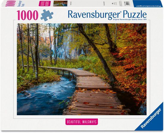 Ravensburger Herfstig Bospaadje Legpuzzel 1000 Stukjes