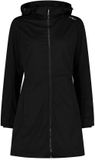 CMP Dames Parka Zwart Polyester Herfst/Winter 2025