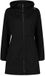 CMP Dames Parka Zwart Polyester Herfst/Winter 2025