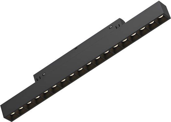 BES LED 48V Magnetische Lineaire LED Bar - Brinton Magni Smart - Tuya Smart Tracklight - Dimbaar - 18W 1580lm 24D - Aanpasbare Lichtkleur 3000K-4000K-6000K - Zwart