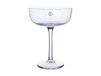 ERNST Coupe à champagne Ernst en verre bullé 20 cl lot de 2 Clair