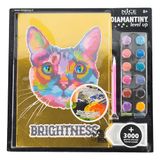 DIAMANTINY Level Up Leuke Group Creative Art Diamond Painting Set Mozaïek Pop Cat