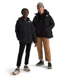 The North Face Short Parka en polaire doublée pour enfants Tnf Black 128