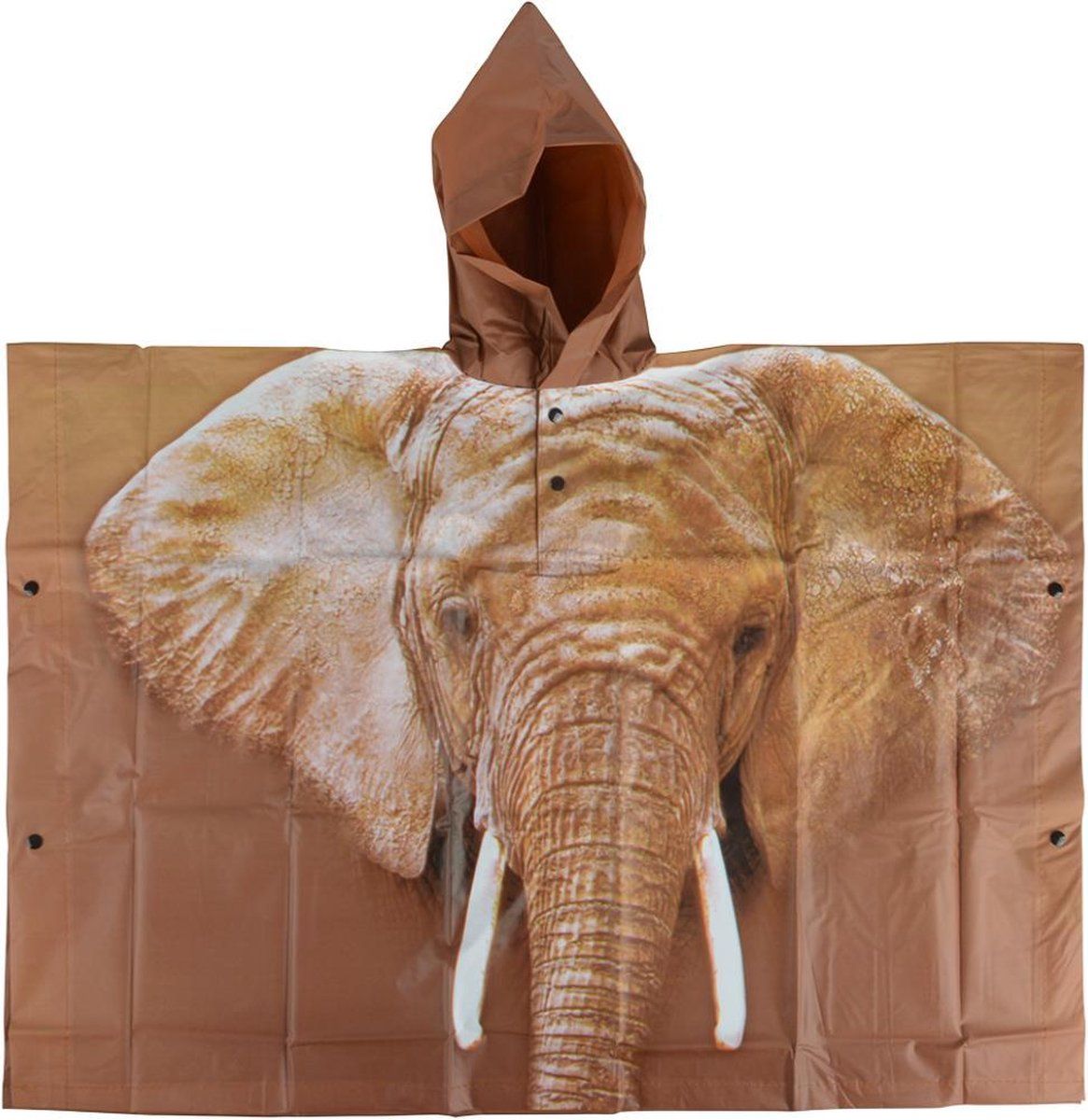 Esschert Design Kinder regenponcho met olifant - 9501411943333