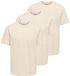 Only & Sons T-shirt pour homme 3 pack Caspian