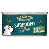 LILY'S KITCHEN Adult Shredded Fillets Kip en mossel 24x70 g