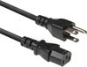 ACT Netsnoer USA connector - C13 zwart 1,8 m AK5444