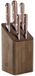 Zwilling Pro - Messenblok - Messenset - gevuld - 6-delig - Wood Bruin