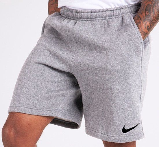 Nike Team Club 20 Sweatshort Heren - Donkergrijs Gemeleerd - Maat XL