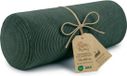 Totsy baby Nekrol met hoes Yoga Bolster Kniekussen Positioneringsrol 40x16 cm - groen Corduroy