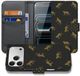 B2Ctelecom Telefoonhoesje Met Pasjes Apple iPhone 17 Pro Max Luipaardprint PU Leer