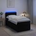 Maison Exclusive - Boxspringbed met matras, noir, 90 x 200 cm, velours