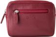 Esquire Duo Fanny pack 13 cm - Unisex - donkerrood