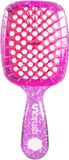 UNbrush Detangling Hair Brush Mini Glitter- Rose Quartz