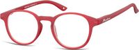 Montana Eyewear MR52B ronde leesbril +1.00 mat rood