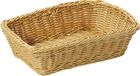 Kesper Broodmand - rechthoekig - 20x30x8,5 cm - fruitmand - beige