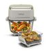 Tefal Crisp&Go FB701A Airfryer met 2 schalen Rise