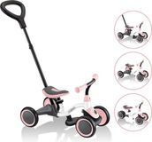 Globber Vélo d'apprentissage 3 en 1 - Rose pastel
