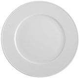 H & H Merano platte borden, porselein, wit, 12 stuks