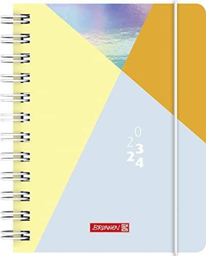 Brunnen 1071725014 Tageskalender Schülerkalender 2023/2024 "Intoxicate" A6 Hardcover