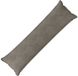 vidaXL - Kussensloop - HOUTEN - Lichtgrijs - 40 x 145 cm - Fluweel