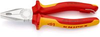 Knipex Combinatietang met Bevestigingsoog, Verchroomd, Geïsoleerd
