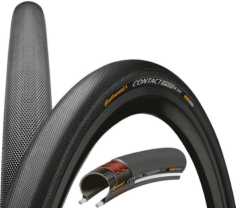 Continental Contact Speed Clincher band Dubbele veiligheidssysteem breaker 28"