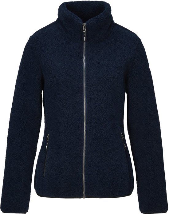 Nordberg Bo Fleece Vest - Dames - Navy - Maat XXL