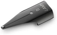 Lamy Z 50 penpunt 888 - vervangingspenpunt van zwart, verchroomd roestvrij staal - penpunt maat B