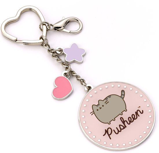 Pusheen The Carat Shop Pusheen Sleutelhanger met Mini‑Bedels - Zilverkleurig