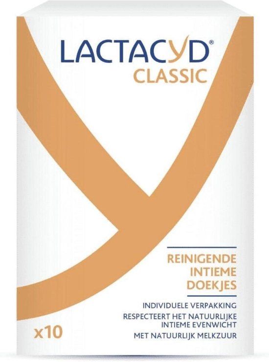 Lactacyd Intieme Doekjes - 10 stuks