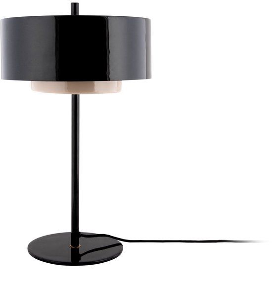 Leitmotiv Tafellamp Grato Anillo - Warmgrijs - Ø29cm - Modern
