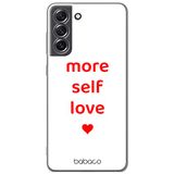 ERT GROUP mobiel telefoonhoesje voor Samsung S21 FE origineel en officieel erkend Babaco patroon More self love 001